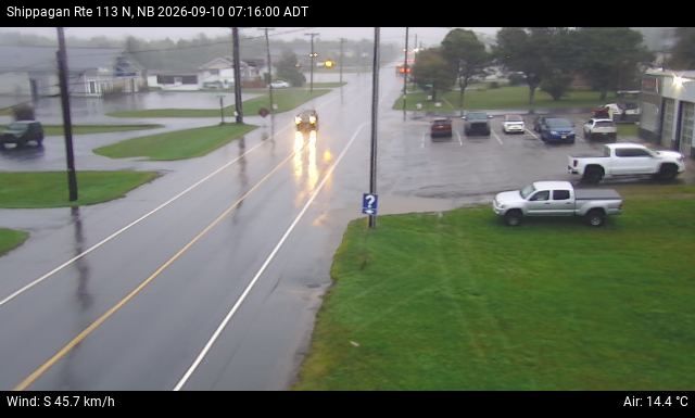 Web Cam image of Shippagan (NB Highway 113)