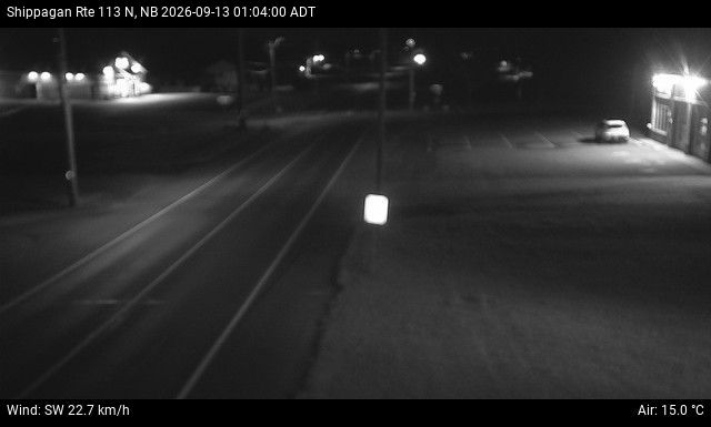 Web Cam image of Shippagan (NB Highway 113)