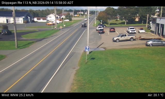 Web Cam image of Shippagan (NB Highway 113)