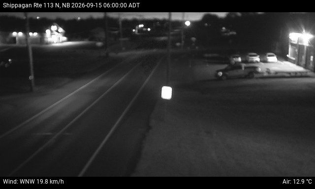 Web Cam image of Shippagan (NB Highway 113)