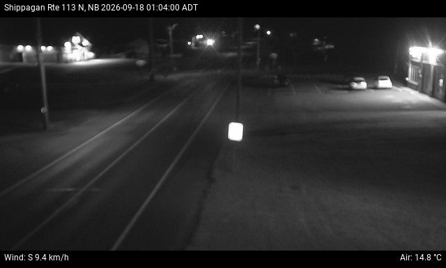 Web Cam image of Shippagan (NB Highway 113)
