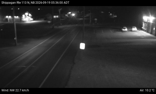 Web Cam image of Shippagan (NB Highway 113)