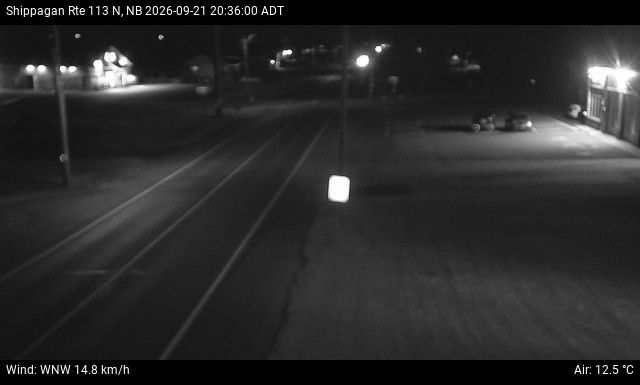 Web Cam image of Shippagan (NB Highway 113)