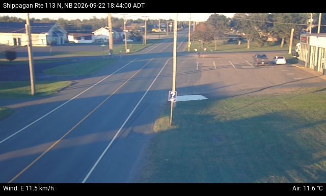 Web Cam image of Shippagan (NB Highway 113)