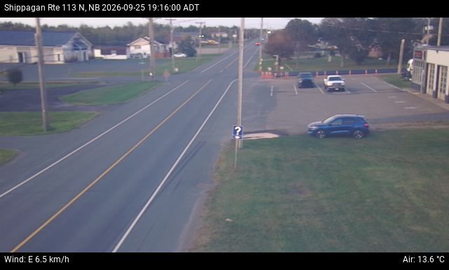 Web Cam image of Shippagan (NB Highway 113)