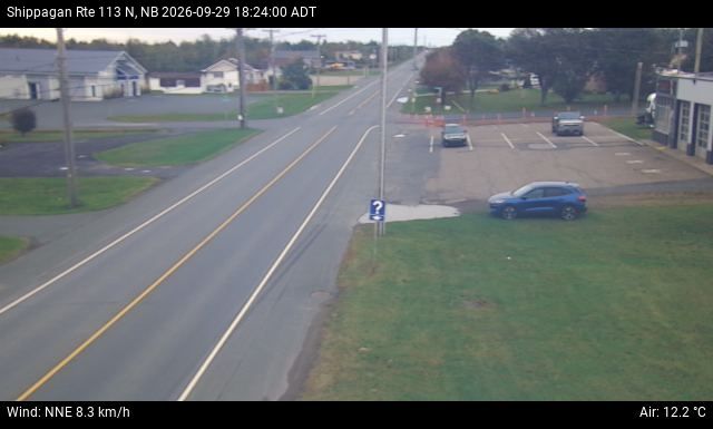 Web Cam image of Shippagan (NB Highway 113)