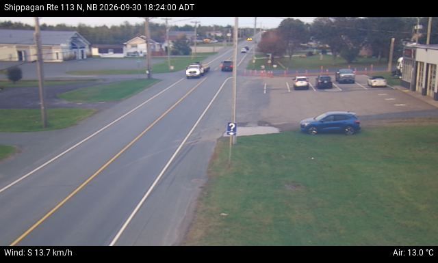 Web Cam image of Shippagan (NB Highway 113)