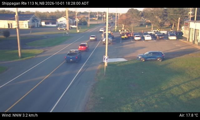 Web Cam image of Shippagan (NB Highway 113)