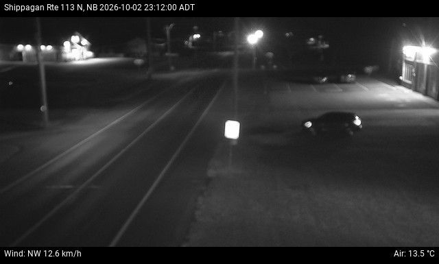 Web Cam image of Shippagan (NB Highway 113)