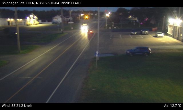 Web Cam image of Shippagan (NB Highway 113)