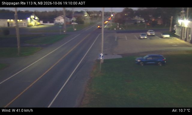 Web Cam image of Shippagan (NB Highway 113)
