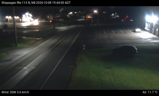 Web Cam image of Shippagan (NB Highway 113)