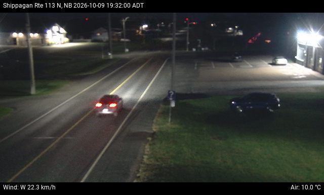 Web Cam image of Shippagan (NB Highway 113)