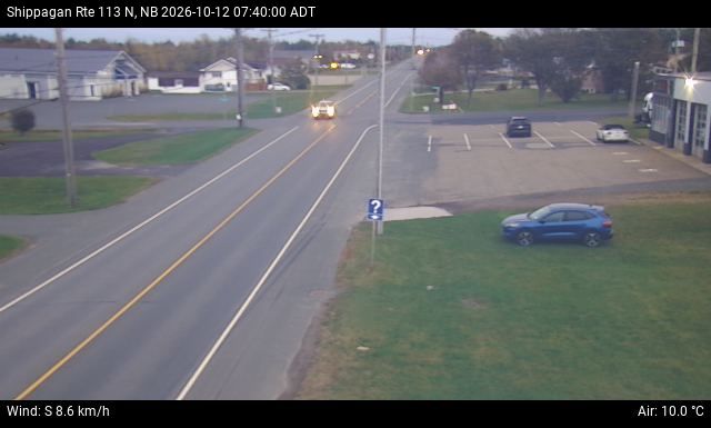 Web Cam image of Shippagan (NB Highway 113)