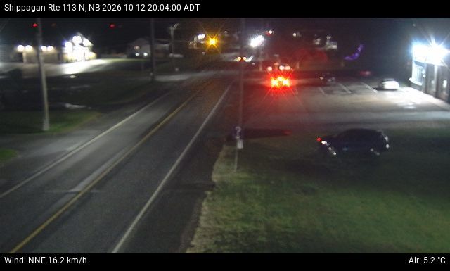 Web Cam image of Shippagan (NB Highway 113)
