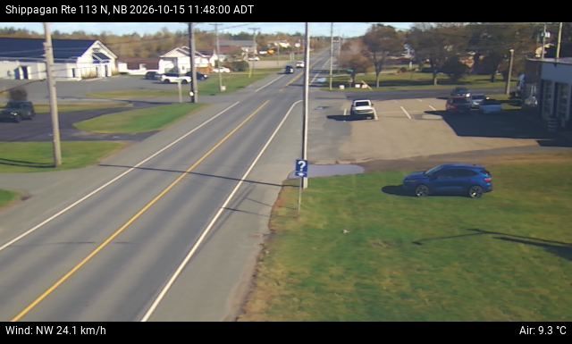 Web Cam image of Shippagan (NB Highway 113)