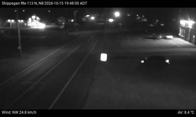 Web Cam image of Shippagan (NB Highway 113)