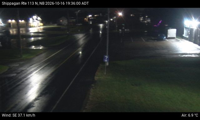 Web Cam image of Shippagan (NB Highway 113)