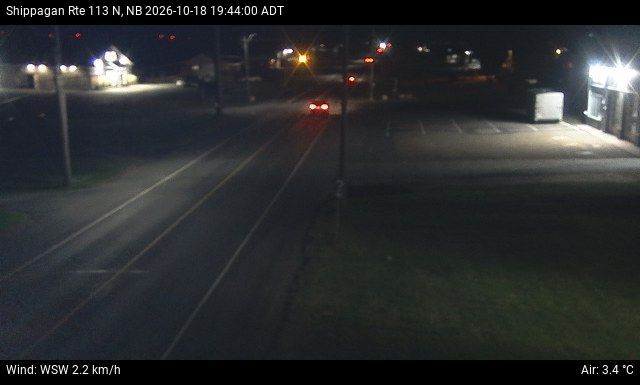 Web Cam image of Shippagan (NB Highway 113)