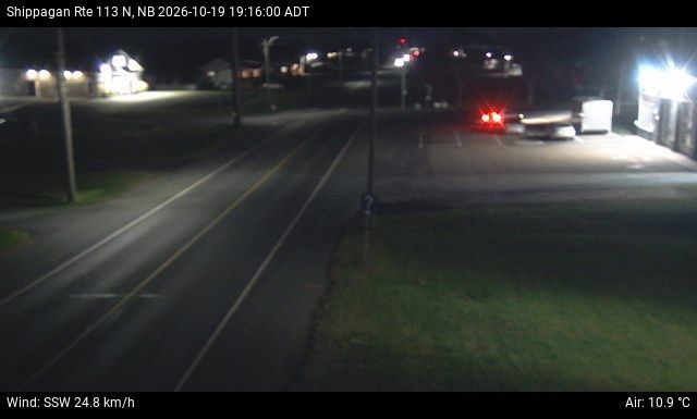 Web Cam image of Shippagan (NB Highway 113)
