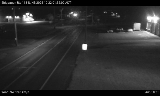 Web Cam image of Shippagan (NB Highway 113)