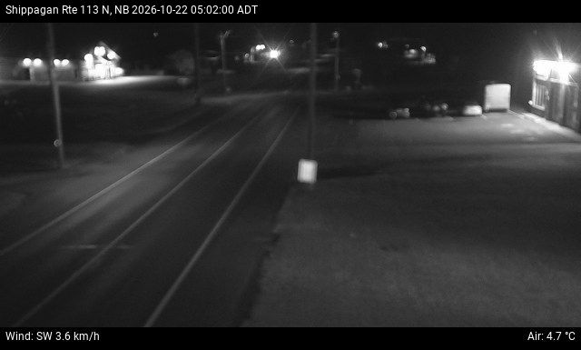 Web Cam image of Shippagan (NB Highway 113)