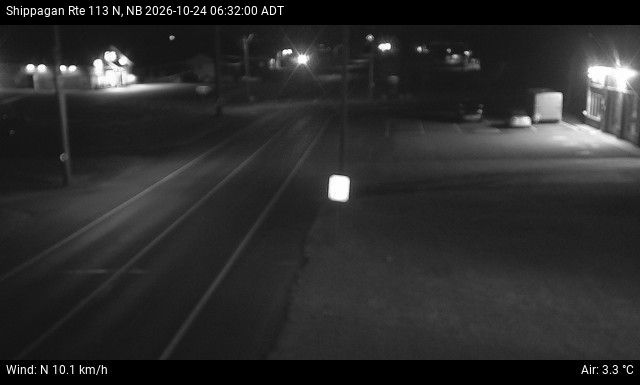 Web Cam image of Shippagan (NB Highway 113)