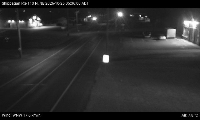 Web Cam image of Shippagan (NB Highway 113)
