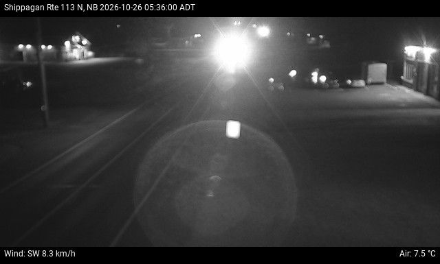 Web Cam image of Shippagan (NB Highway 113)