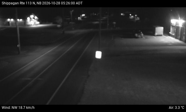 Web Cam image of Shippagan (NB Highway 113)