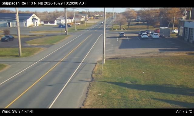 Web Cam image of Shippagan (NB Highway 113)