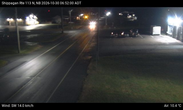 Web Cam image of Shippagan (NB Highway 113)