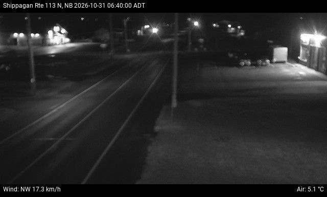 Web Cam image of Shippagan (NB Highway 113)