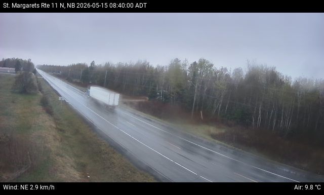 Web Cam image of St. Margarets (NB Highway 11)