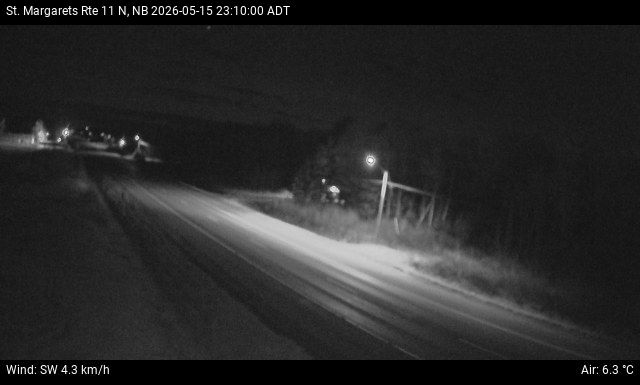 Web Cam image of St. Margarets (NB Highway 11)