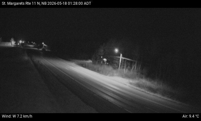 Web Cam image of St. Margarets (NB Highway 11)