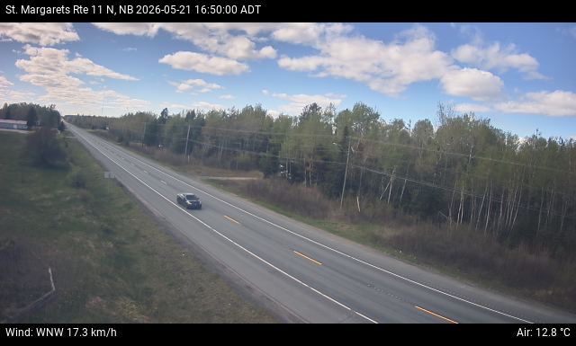 Web Cam image of St. Margarets (NB Highway 11)