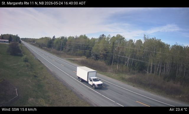 Web Cam image of St. Margarets (NB Highway 11)