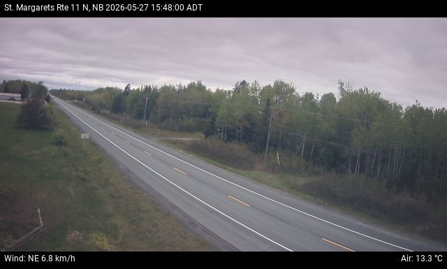 Web Cam image of St. Margarets (NB Highway 11)