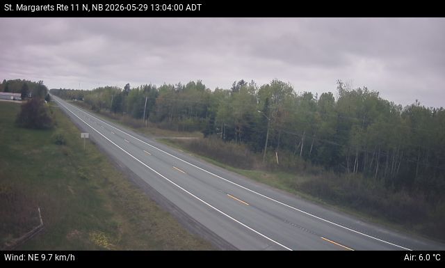 Web Cam image of St. Margarets (NB Highway 11)
