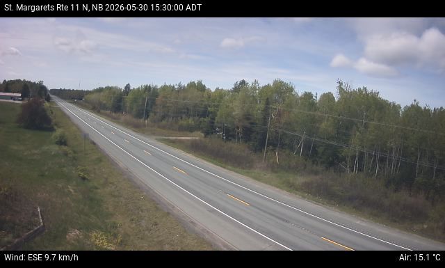 Web Cam image of St. Margarets (NB Highway 11)