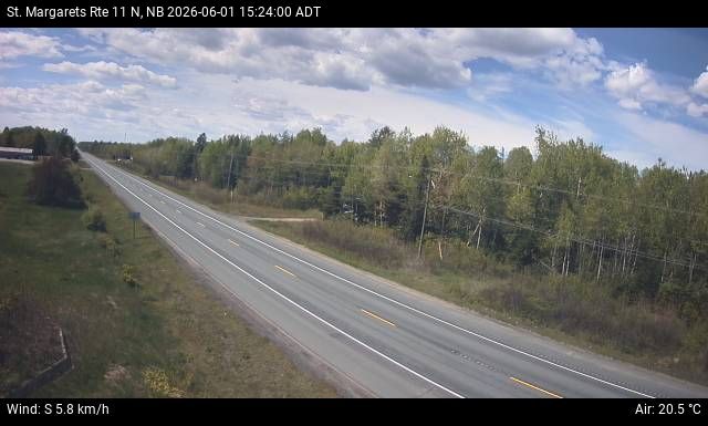 Web Cam image of St. Margarets (NB Highway 11)