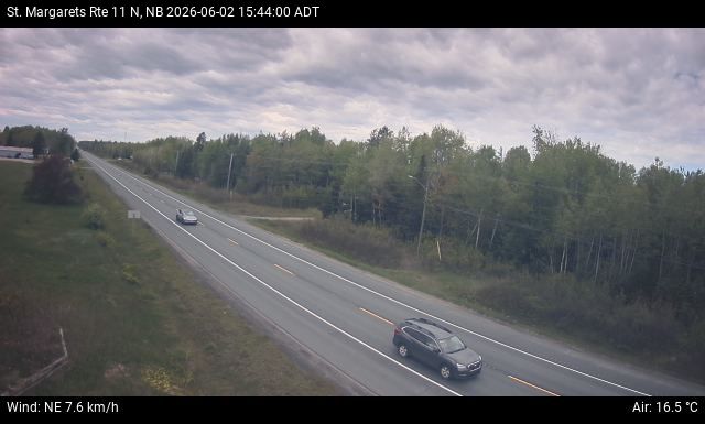 Web Cam image of St. Margarets (NB Highway 11)