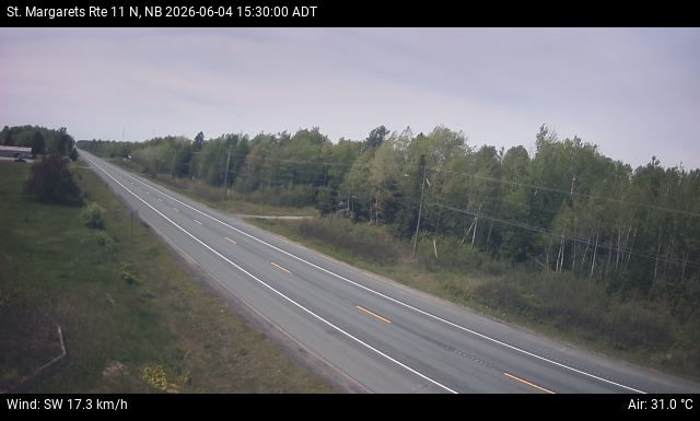 Web Cam image of St. Margarets (NB Highway 11)