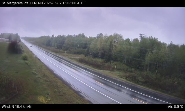 Web Cam image of St. Margarets (NB Highway 11)