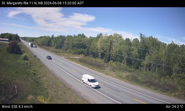 Web Cam image of St. Margarets (NB Highway 11)