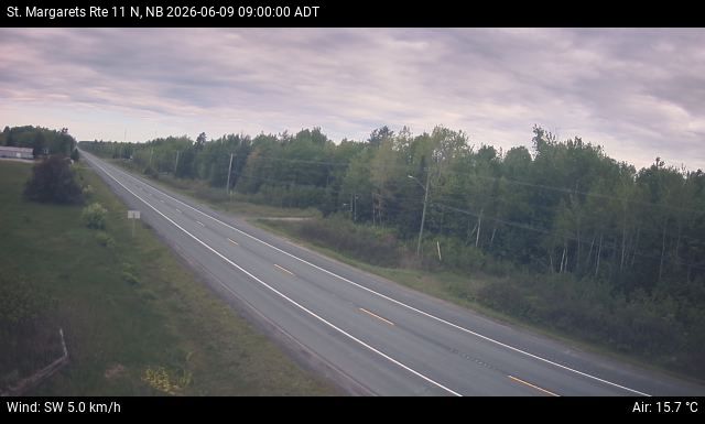 Web Cam image of St. Margarets (NB Highway 11)