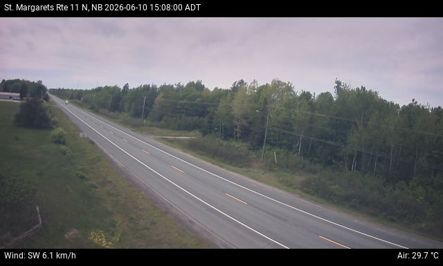 Web Cam image of St. Margarets (NB Highway 11)