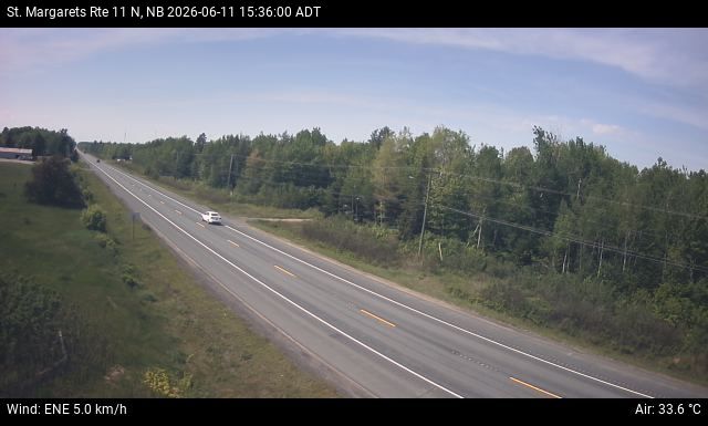 Web Cam image of St. Margarets (NB Highway 11)