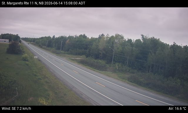 Web Cam image of St. Margarets (NB Highway 11)